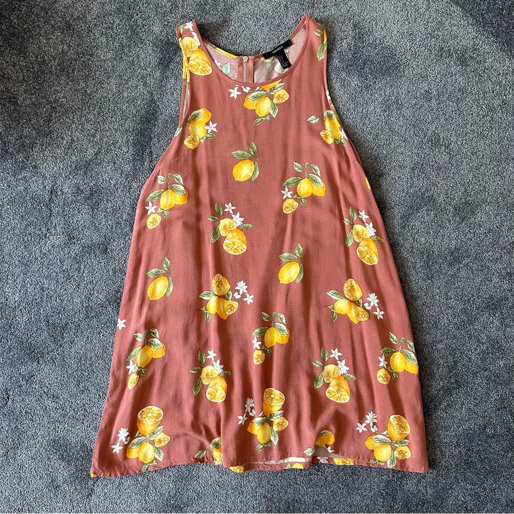 F21 Lemon Dress